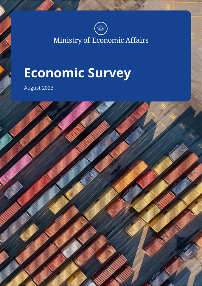Frontpage from Economic Survey, August 2023